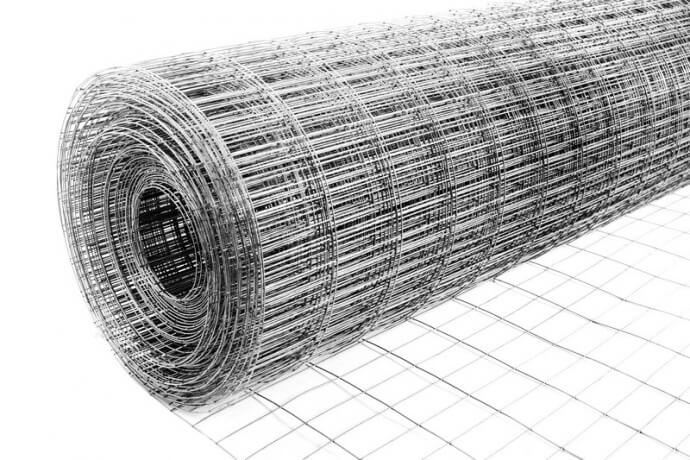 Оцинкованная сетка для габионов 50x100 мм